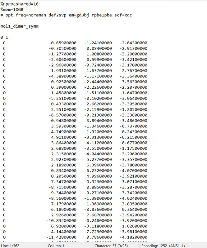 gjf file 1st part
