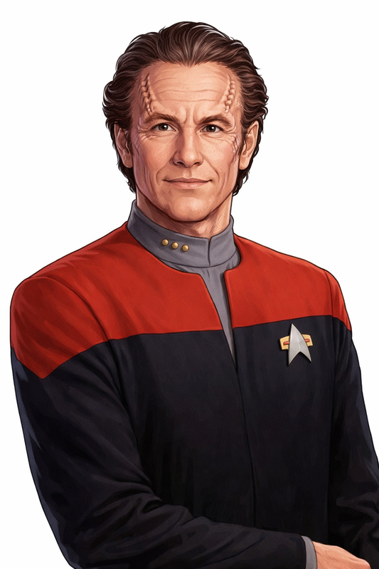 Chat GPT Star Trek Denobulianer Commander