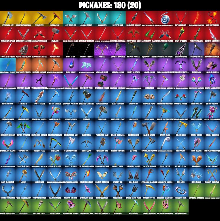 pickaxes comp