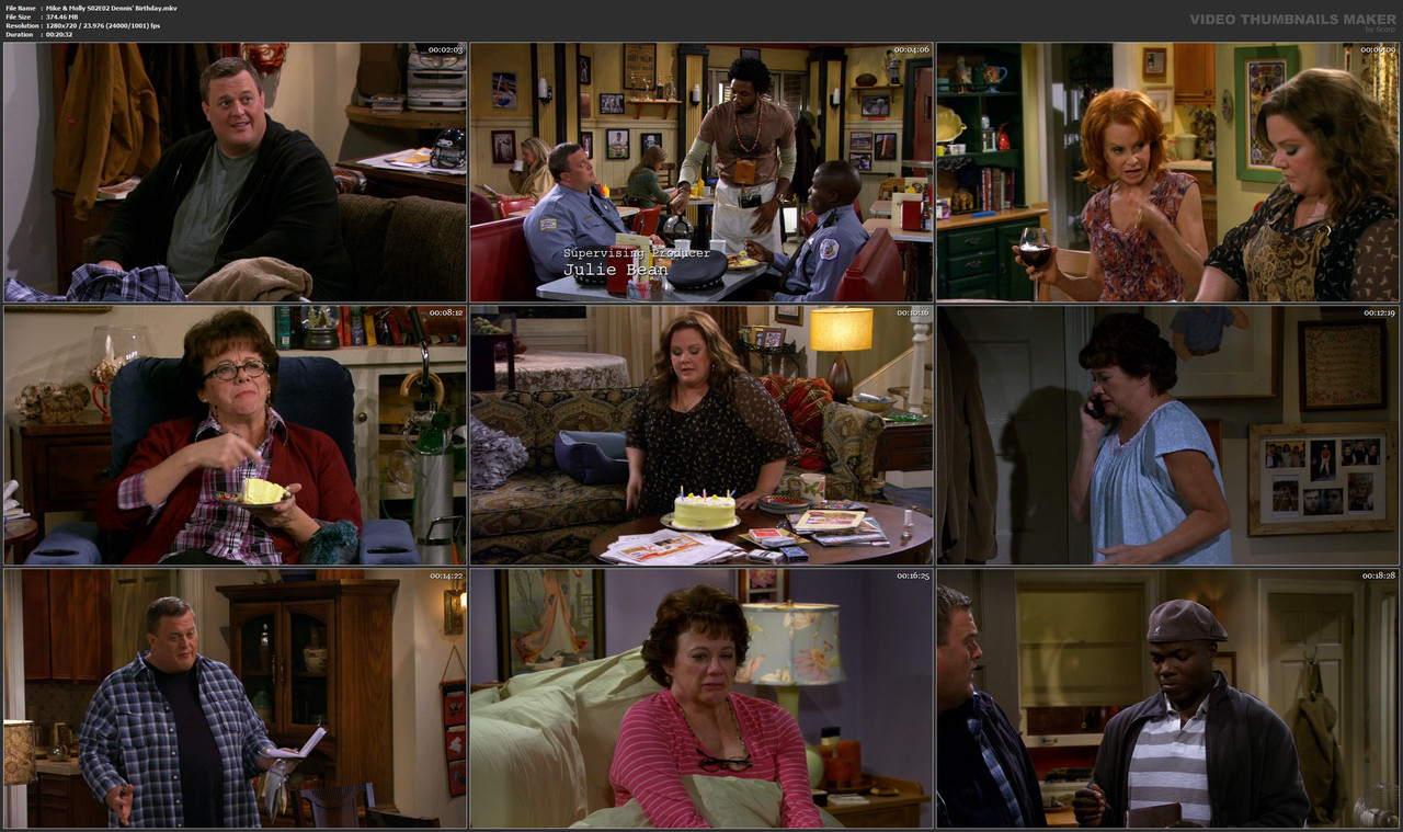 Mike & Molly S02E02 Dennis' Birthday.mkv
