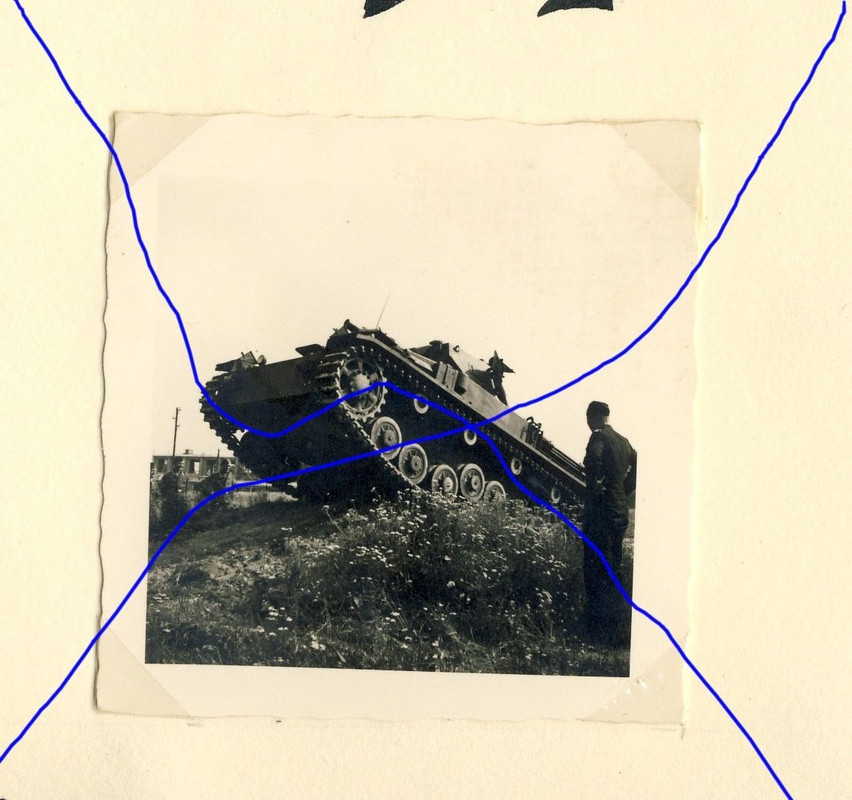 Kennung 401 Geländeübung in Prag wohl Pz Reg.8 B