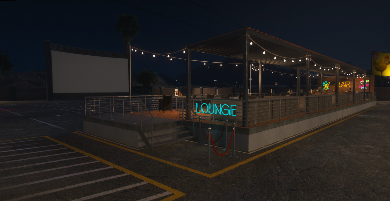 Drive-In Cinema Map for FiveM