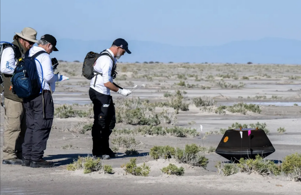 OSIRIS-REx de la NASA ha entregado una muestra de asteroide a la Tierra