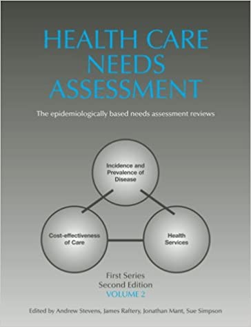 Health Care Needs Assessment, First Series, Volume 2