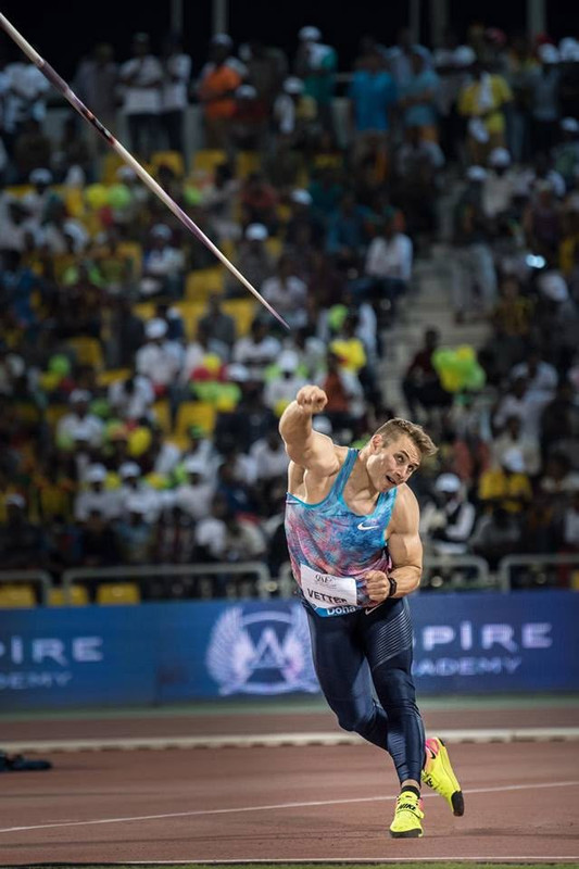 JOHANNES VETTER 88 74M FIRST DIAMOND LEAGUE VICTORY