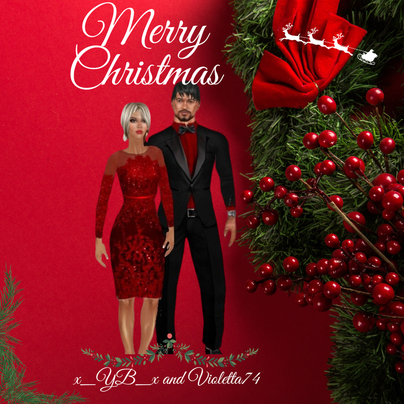 Red Minimalist Merry Christmas Instagram Post  (2)