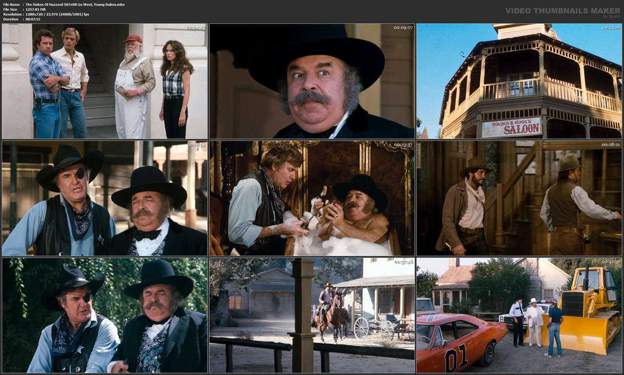 The Dukes Of Hazzard S07e08 Go West, Young Dukes.mkv