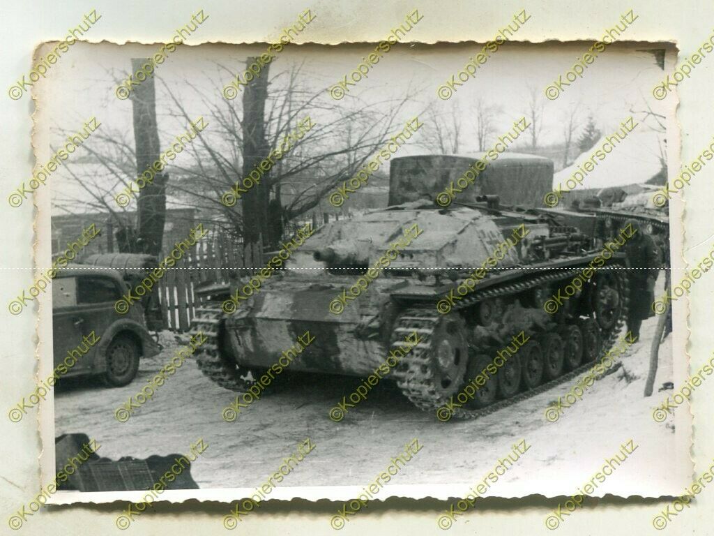 Foto, Wehrmacht, Stug, Sturmgeschütz, Nahaufnahme, Demidow, Russ