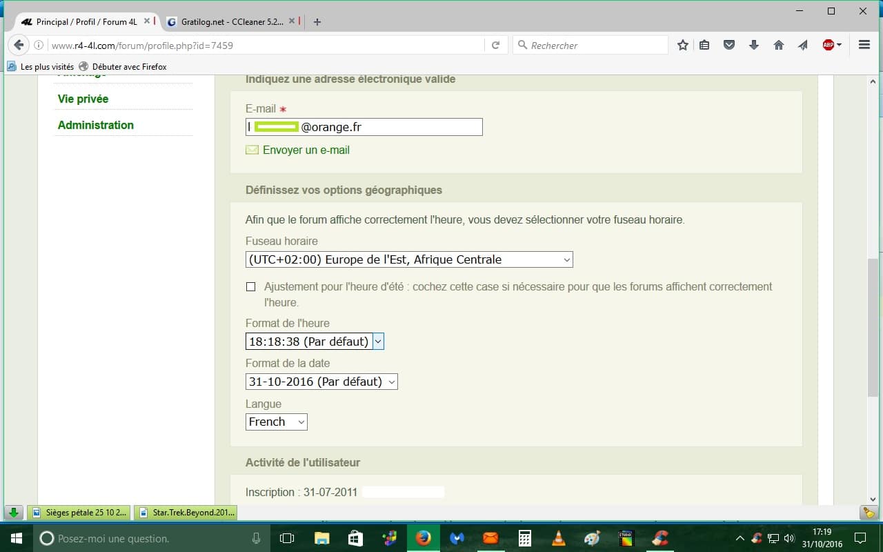 Heure d'été 31 10 2016