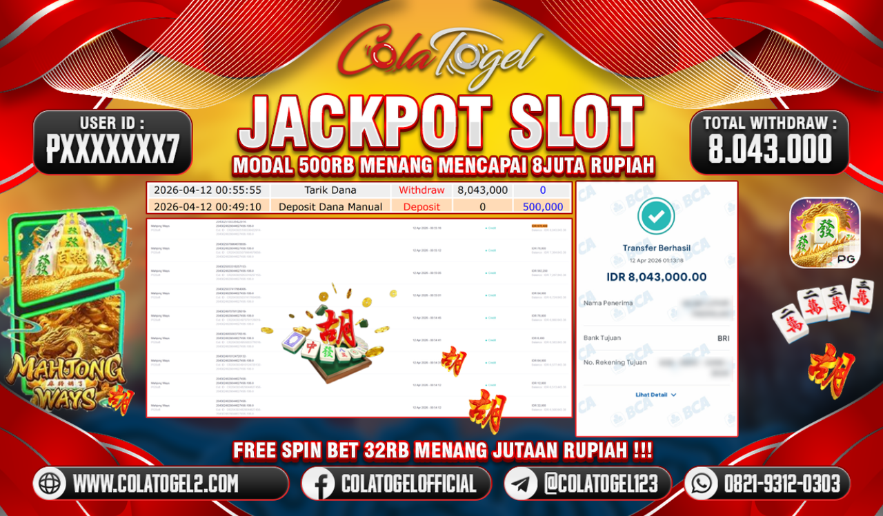 JACKPOT SLOT GACORR!!