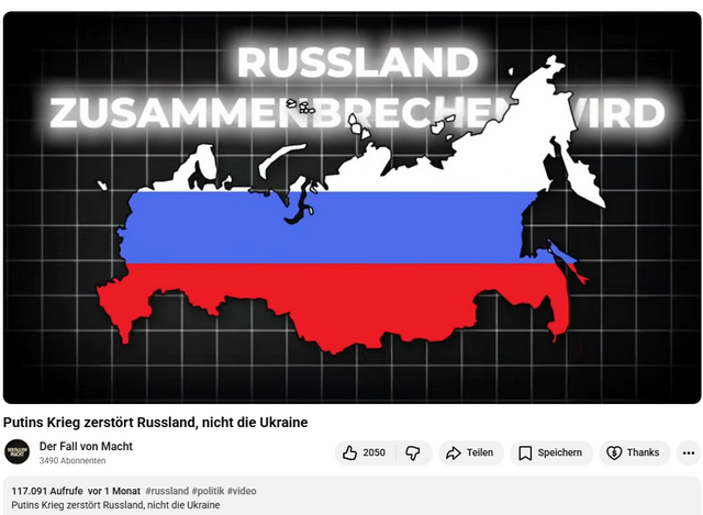 Ukraine-Krieg zerstört Russland Ukraine-Krieg zerstört Russland