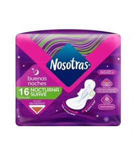 4456 | Toallas Nosotras Nocturnas X 16 Unid
