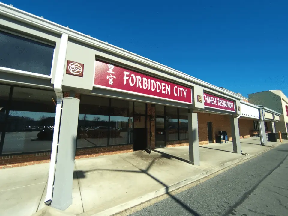 Interior photography of Westminster Forbidden City Chinese Restaurant