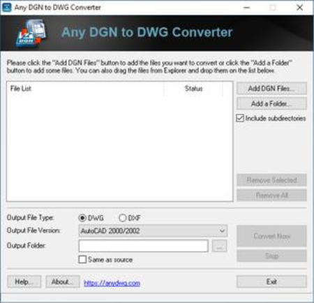 Any DGN to DWG Converter 2023.0 Portable