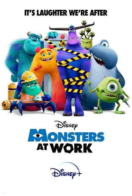 Monsters At Work S01E01-E02 (2021) Solo Audio Latino (E-AC3 5.1) + SRT (Forzados+Completos) [Extraido de Disney+]