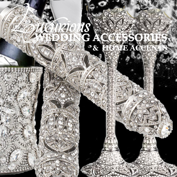 Luxurious Wedding Accessories, Decor and Home Accents