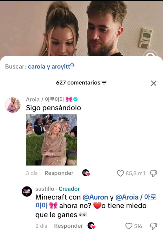 Aroyitt responde al revuelo por Carola y Fabiana Sevillano