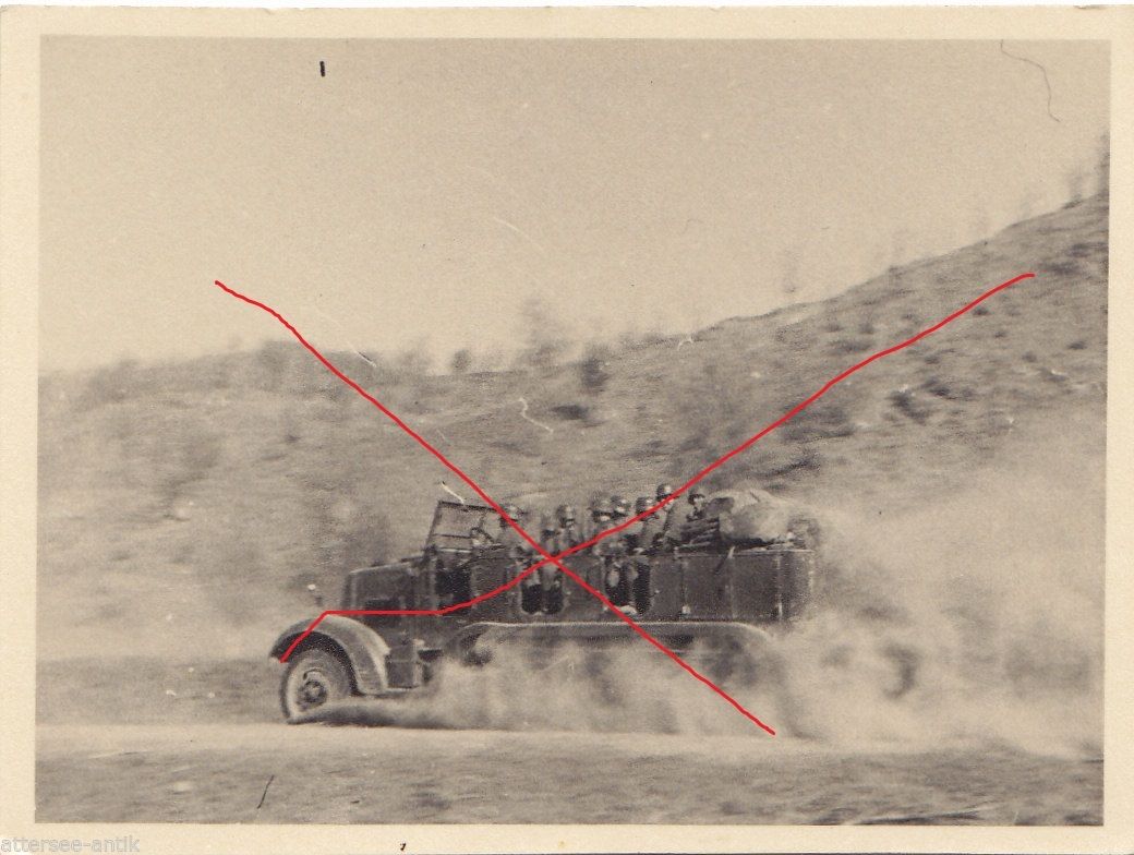 Halbkettenfahrzeug Panzer Sd.Kfz. Russland Ausrü