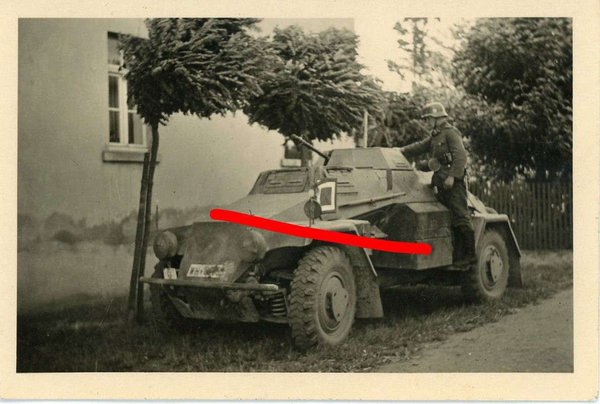 Panzerspähwagen Panzer Tank 4 Rad Foto
