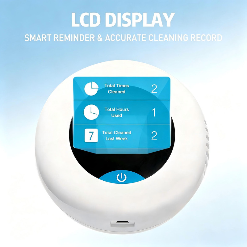 VirtuCLEAN CPAP cleaner LCD display