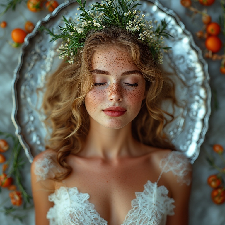 Garden wedding wom sleep begin Blonde 0 05