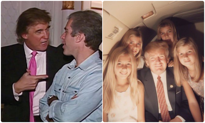 Trump y Epstein