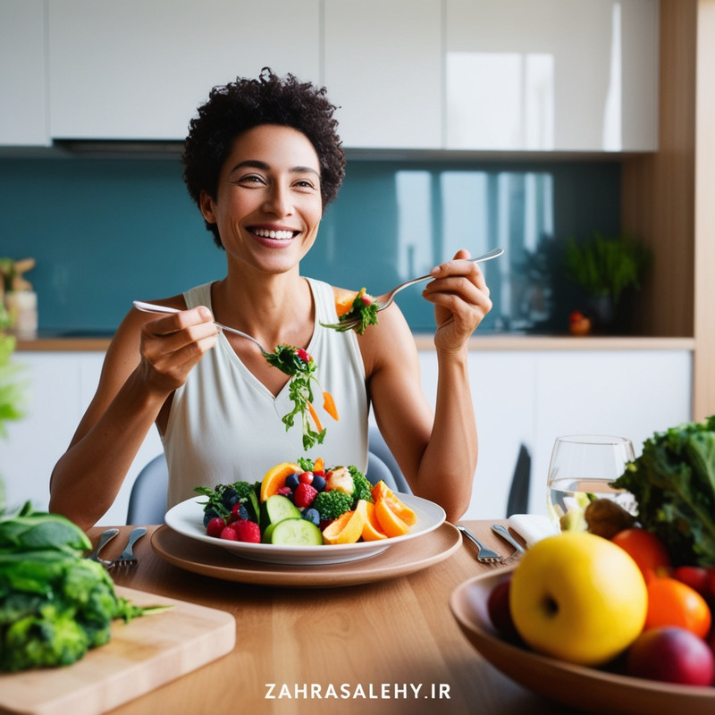 نقش تغذیه در دستیابی به اهداف زندگی سالم