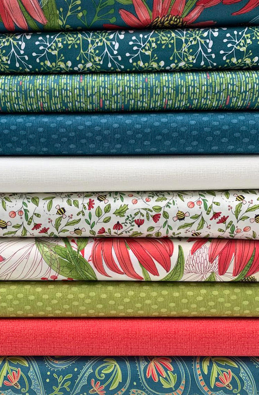 MODA FABRICS Painted Meadow Sprig 2228124392148 Quilt in a Day