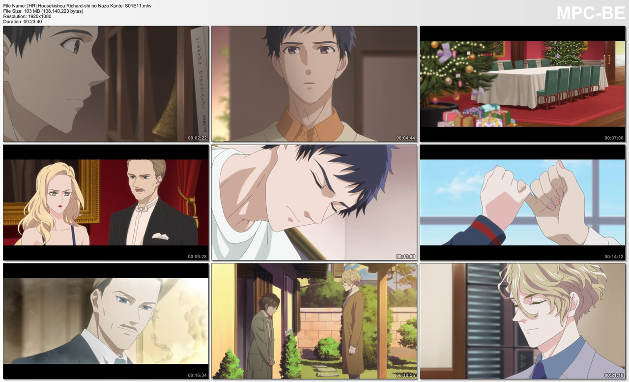 HR Housekishou Richard shi no Nazo Kantei 11 1080p HEVC HR GZ