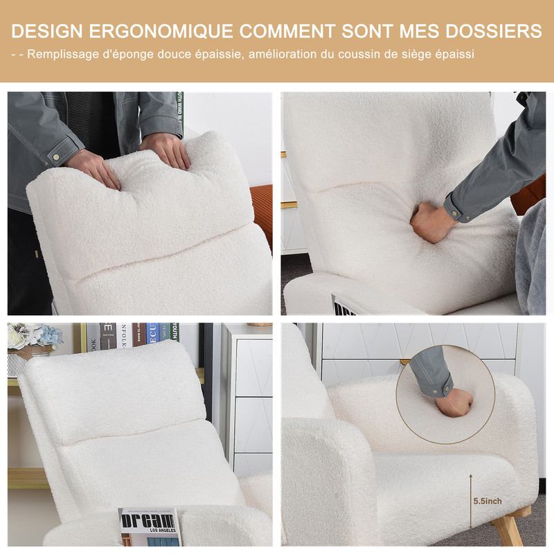 Fauteuil à bascule