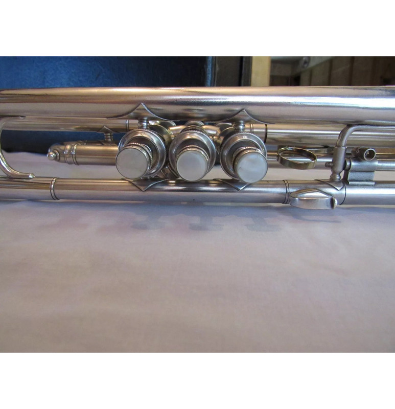 Holton 1936 Model 34 Resotone trumpet sn 119925 (10)