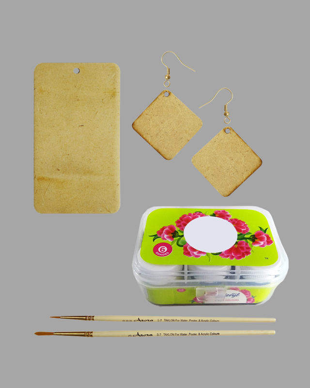 Pop Art on MDF Jewellery DIY KIT