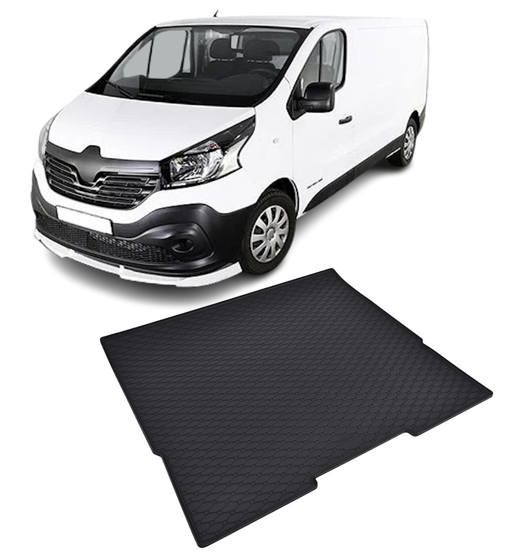 Tavita auto RENAULT Trafic 2014-prezent, protectie portbagaj, Cri-Flo, din cauciuc 100%, compatibil cu autoturismul RENAULT Trafic