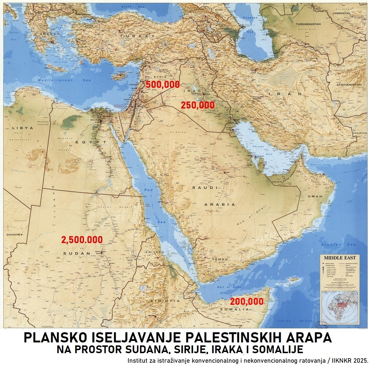 PLANSKO ISELJAVANJE ARAPA PALESTINE
