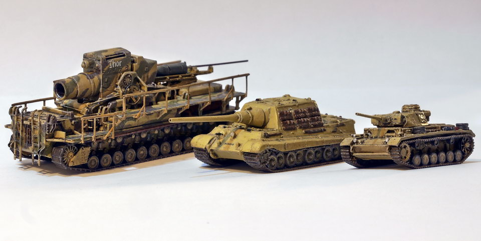 Morser Karl-Gerat 040 - 1/144 - Trumpeter - Kampfgruppe144 BBS