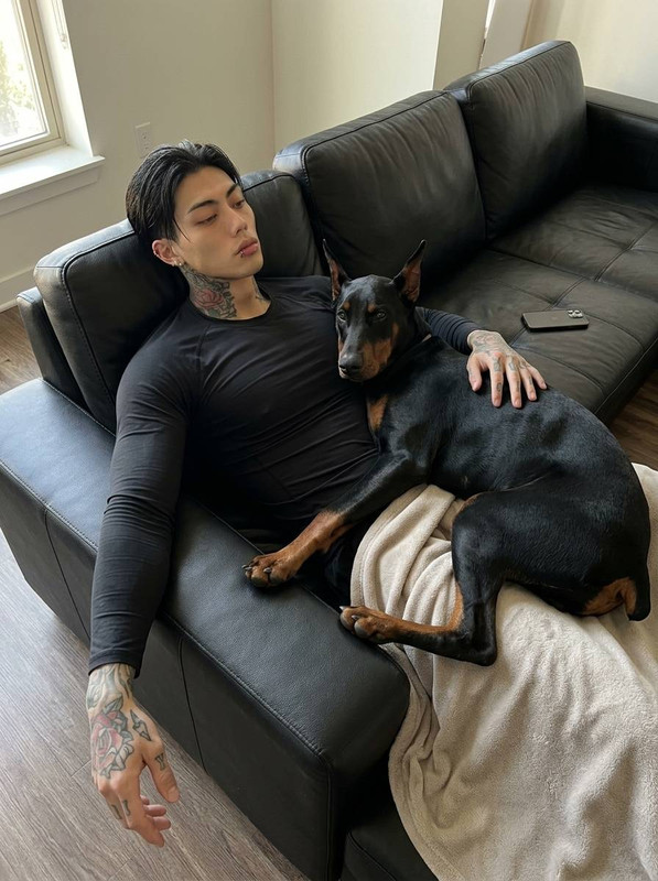 Man with dog 202604190056
