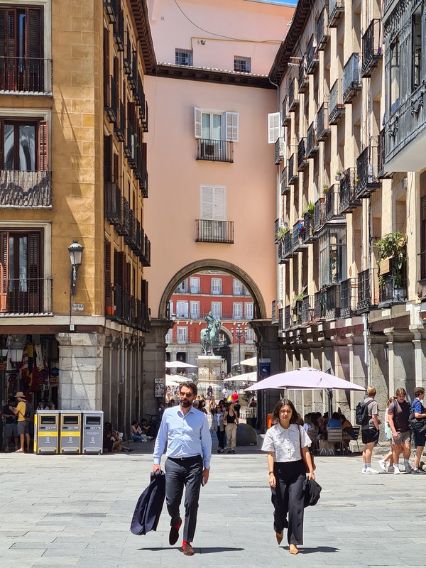 Ljudi Plaza Mayor
