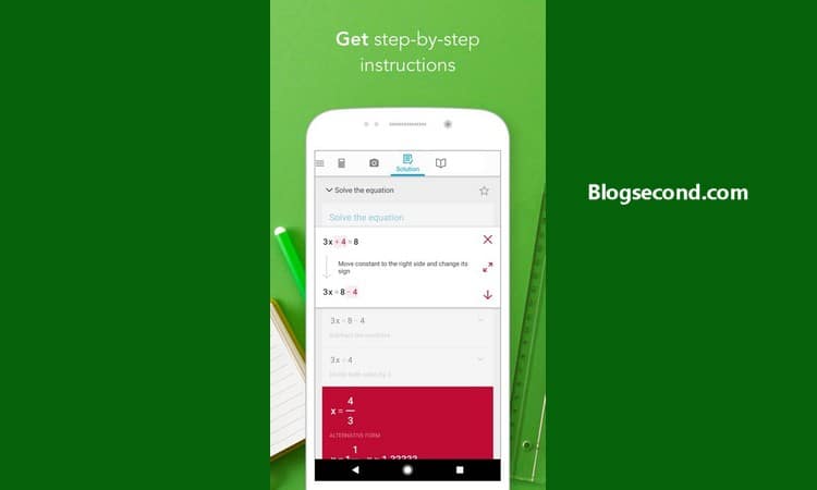 Photomath Aplikasi Kalkulator Pintar untuk Android Blog Second