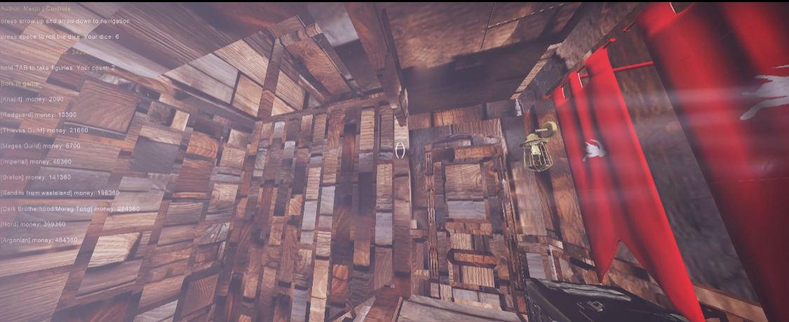 PARABATOR (HALLWAY MADE OF WOOD) IMAGE THREE