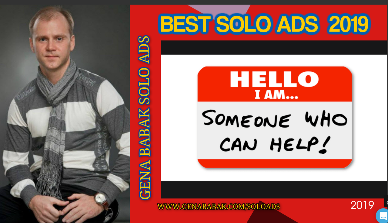 BEST PLACE TO BUY SOLO ADS IN 2019: GENA BABAK SOLO ADS - TRAFFIC FOR AFFILIATE MARKETERS - REVIEW AND TESTIMONIALS 2019 - OFFERING SOLUTION TO ONLINE MARKETERS - SOLO ADS CLICKS 