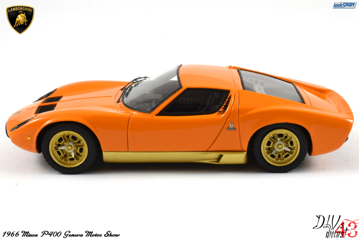 Lamborghini Miura Geneva Motor Show 1966 Orange LooKSmart (2)