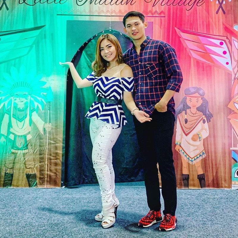 Irma Darmawangsa dan kekasihnya Irfan Sebastian