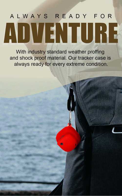 Case Tracker Lifestyle Red
