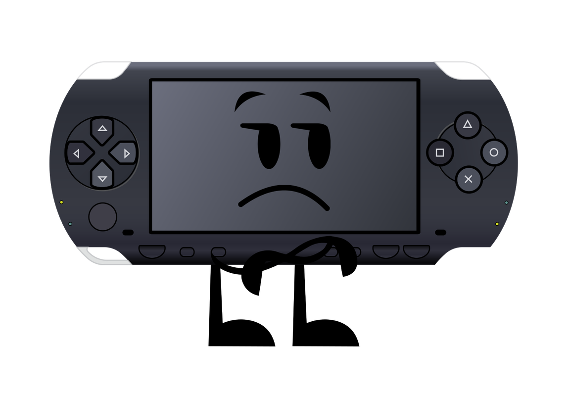 PlayStation Portable (Full Body BFDI Style) - Stubborn 2