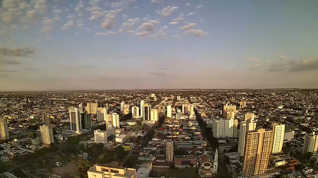 Campo Grande nesta manhã de sexta-feira