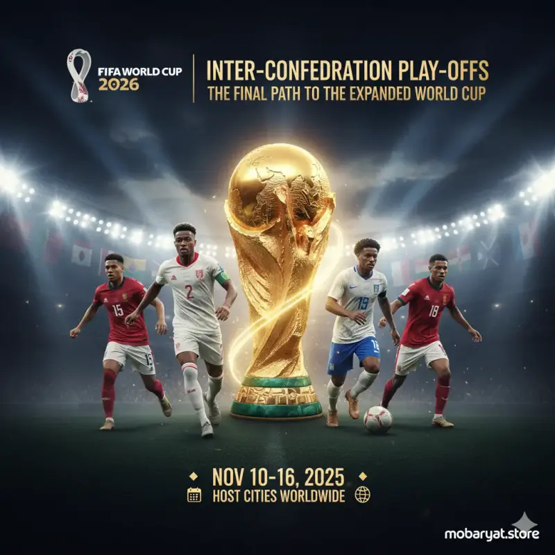 صورة مباريات الملحق القاري لكأس العالم 2026: الطريق الأخير إلى المونديال الموسع