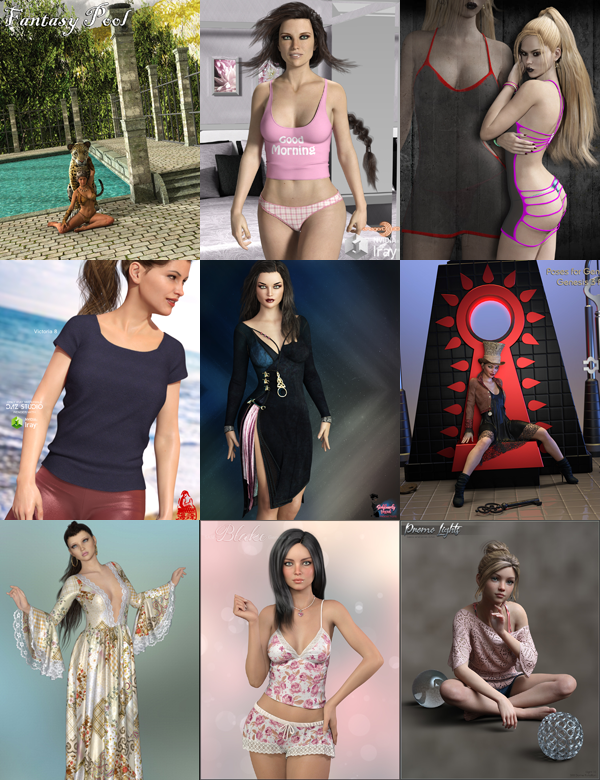 Renderosity Bundle 11082019 Part 2 Renderosity Bundle 11082019 Part 2