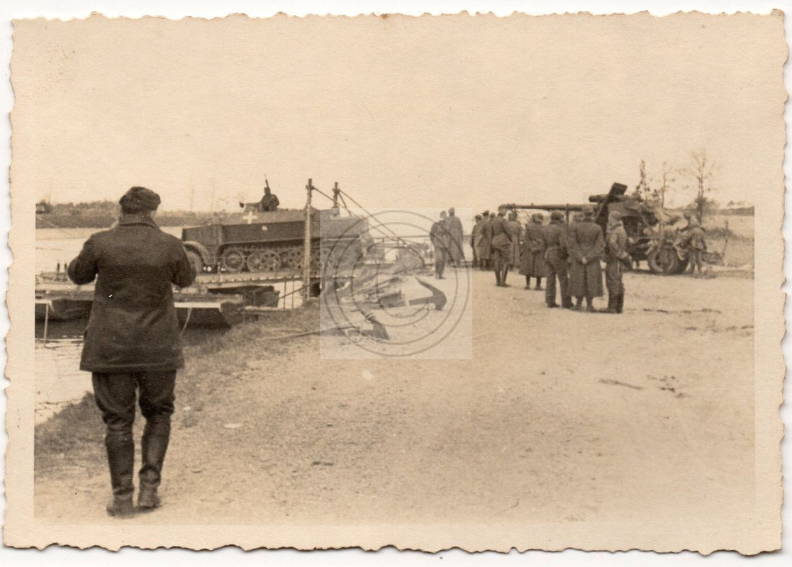 Im Osten Russland, Ukraine Pionierbrücke SdKFZ H