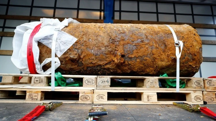 Bomba de la Segunda Guerra Mundial - EP Archivo