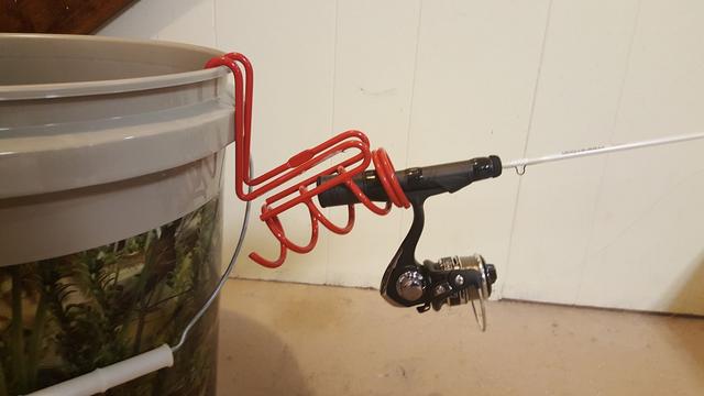 13 fishing rod holder fail